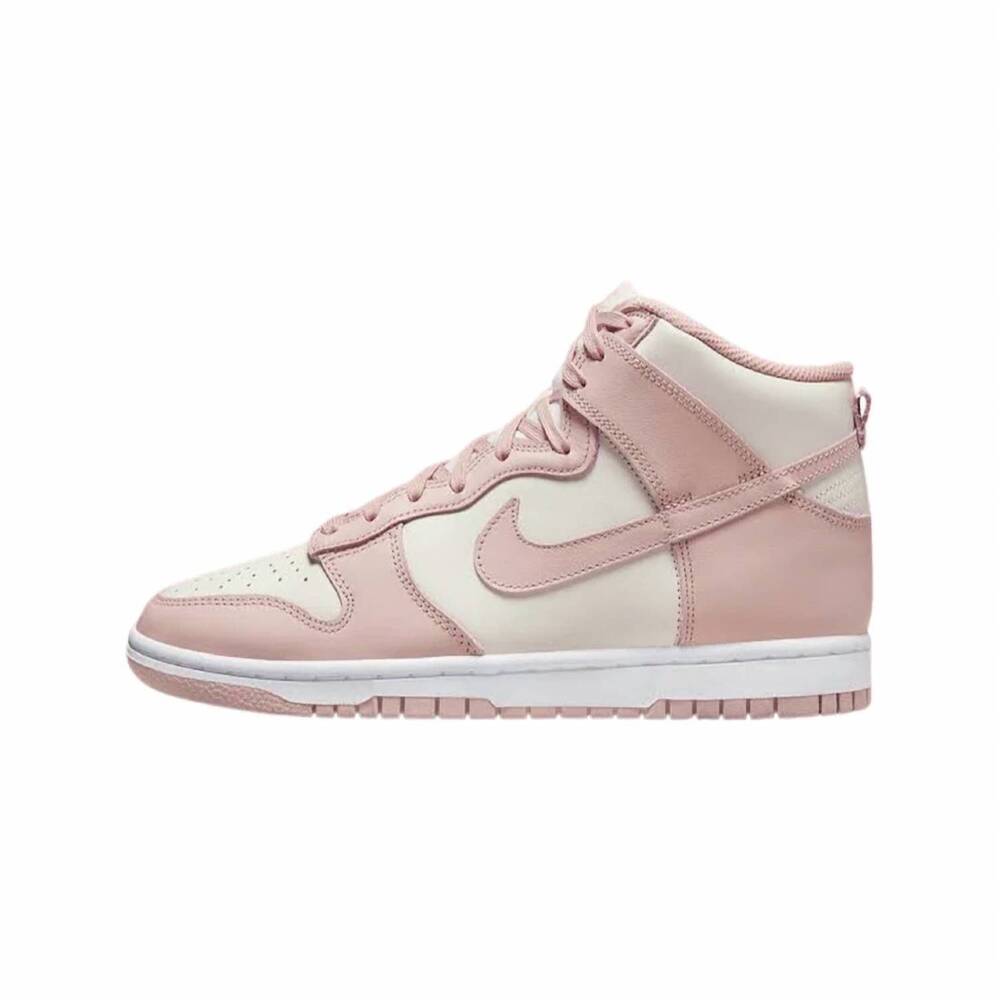 NEW NIKE women's dunk high sneakers in phantom pink - Picture 3 of 10